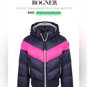 Bogner kids ski outfit